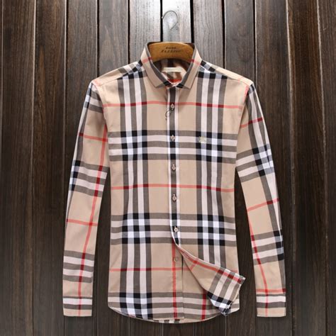 fake burberry shirt mens|burberry flannel shirt men's.